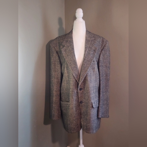 Lord & Taylor Camel Hair Suit Jacket Vintage - Picture 1 of 14